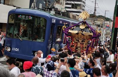 江の島観光と「江の島天王祭」 そして茅ヶ崎は関東三大奇祭「浜降祭」