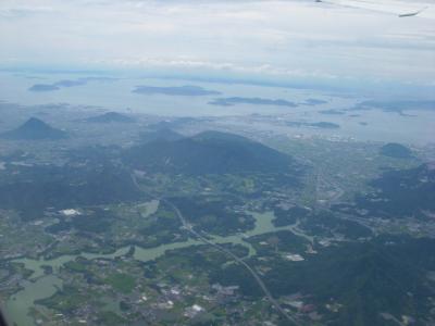 瀬戸内の島旅帰り高松～羽田JAL480便搭乗記