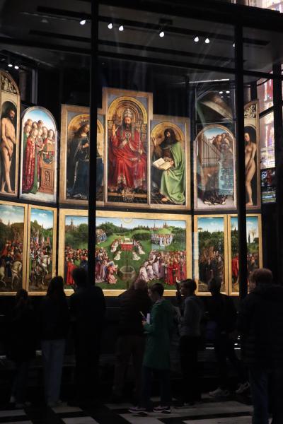 5年振り18日間欧州一人旅・⑤ゲントでは15世紀のフランドル絵画の最高傑作「神秘の子羊」見学