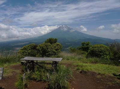愛鷹山を登ってから箱根でまったり～～　①愛鷹山の最高峰である越前岳に登ってみました。