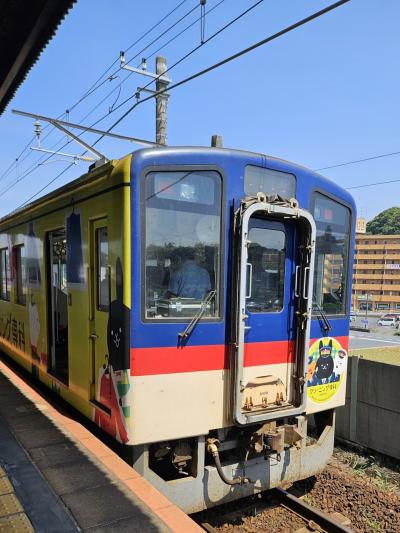 鹿島臨海鉄道に乗って猛暑の鹿島神宮へ