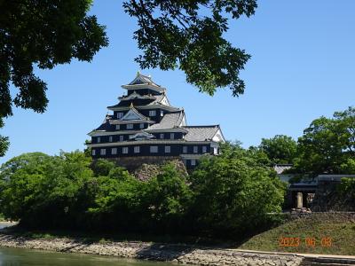 【2023年 第7回両家家族旅行(山陰)1日目】広島空港で集合し、岡山へ