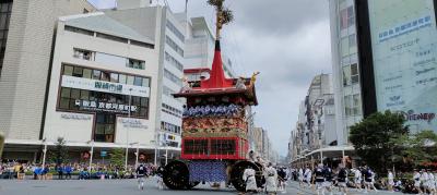 祇園祭を見に酷暑の京都へ