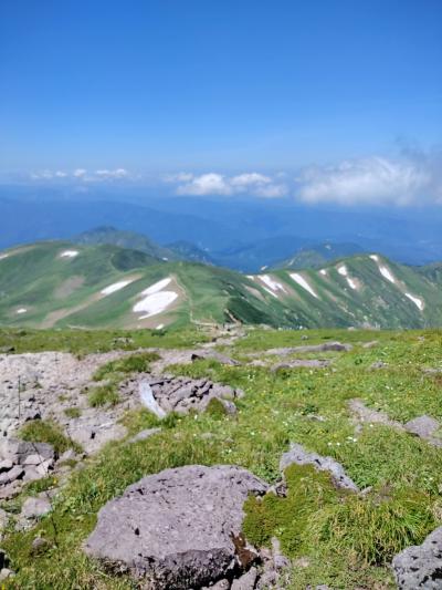 夏の月山登山