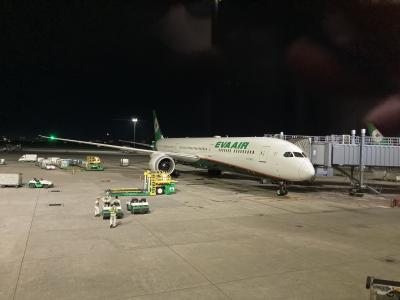 エバー航空で行くぜ！台北→バンコク