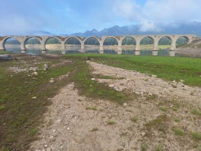 富良野のお花畑と、ぬかびら温泉郷のタウシュベツ橋梁