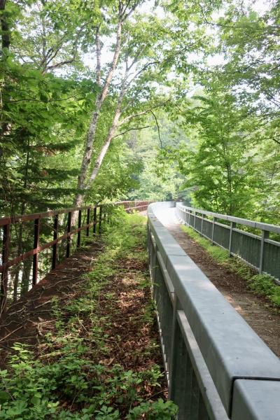 ぬかびら温泉「タウシュベツじゃないほう」のミニ橋梁～クマにビビり散らかす夏の十勝