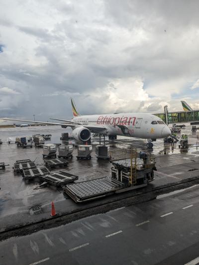 中年夫婦のスロベニア・クロアチア・UAE+色々オマケ付きの旅21　エチオピア航空ビジネスクラス搭乗記