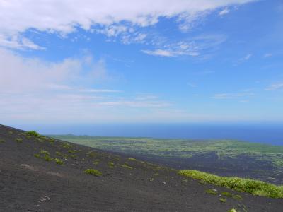 梅雨入りドンピシャ晴れと嵐の間で　式根島・新島・大島【8：最終日は晴れ！大島の大自然満喫編】