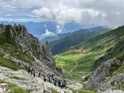 中央アルプス天空散歩　木曽駒ケ岳、木曽前岳