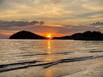 夏の四国旅①父母ケ浜とNEW道後温泉