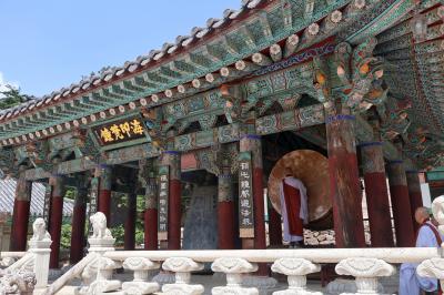 お経の版木8万枚を炭灰塩砂で700年？美しい海印寺、山菜定食・初イシモチ☆世界遺産巡り初韓国の旅4