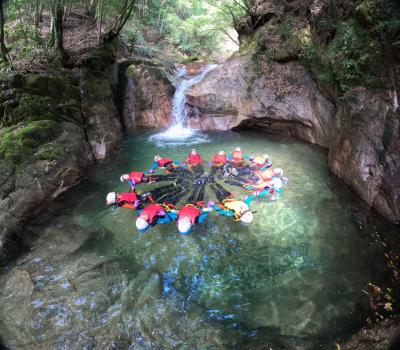 夏の伊勢志摩 TAOYA志摩と川遊び キャニオニング&リバーボード