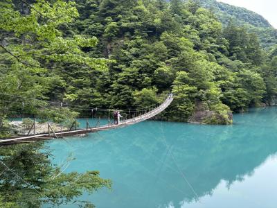 2024年6月 焼津グランドホテルと夢のつり橋 (寸又峡)