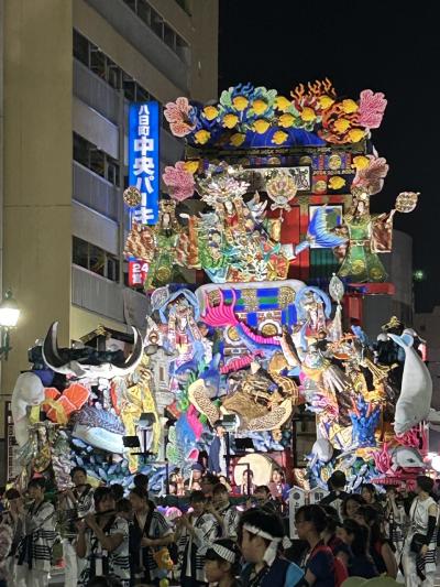 東北祭巡り　ユネスコ無形文化遺産だよ　八戸三社大祭2024