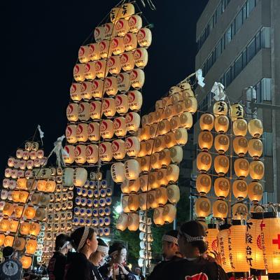東北祭巡り　秋田竿燈祭2024