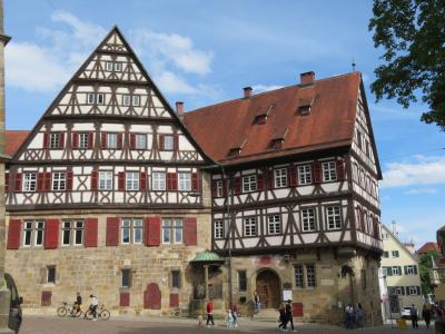 心の安らぎ旅行 （2024年 Esslingen エスリンゲン Fachwerkhaus 木組みの建物  Part69)