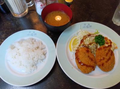 人形町せともの市 と 洋食小春軒ランチ