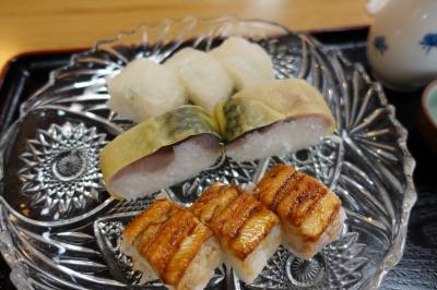 20240804-2 京都 一年ぶりの京ですから色々といただきたく。先ずは寿司かな？いづ源はやってるかな？