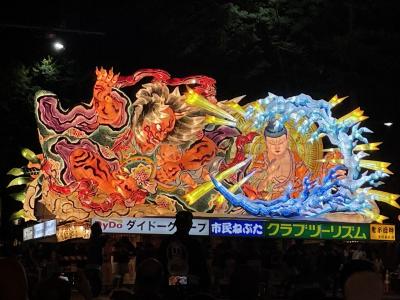 青森ねぶた・弘前ねぷた 1泊+往復夜行バス強行旅