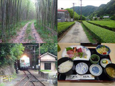 梅雨直前・静岡に出かけてきた【その５】　大井川鐵道の「秘境駅」神尾駅周辺を歩く　シメは静岡の海の幸