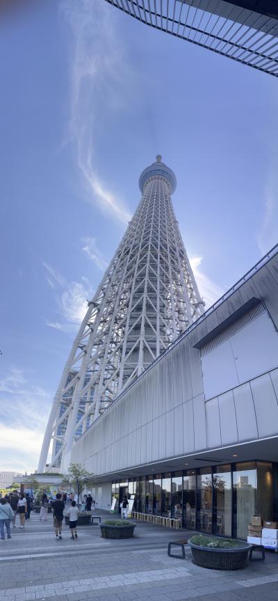 2024年8月　2泊3日　3日目　東京（浅草寺・東京スカイツリー・アートアクアリウム美術館　GINZA）