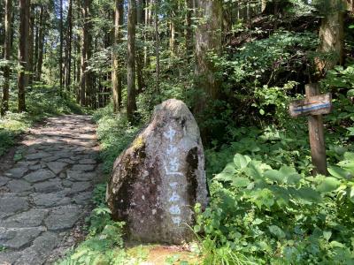 真夏の旧中山道を歩く～馬籠宿から妻籠宿へ