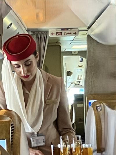 気まぐれおやじのポルトガル旅行記Ⅴ(帰国編　エミレーツA380)