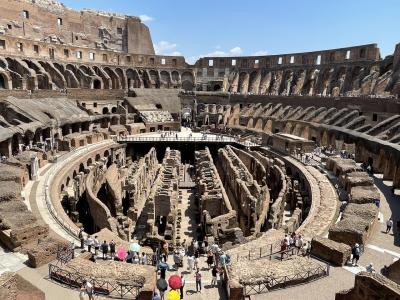 イタリア一人旅①  ローマ着～２日目コロッセオ、パンテオン