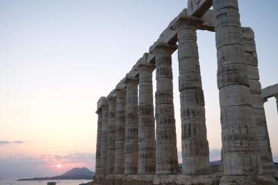 23'スタアラ世界一周:4国目　ギリシャ③/スニオン岬のポセイドン神殿ツアー