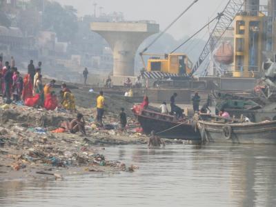 パトナのガンジス川