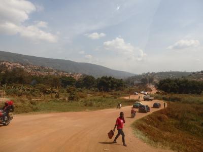 ルワンダ・キガリ郊外の風景