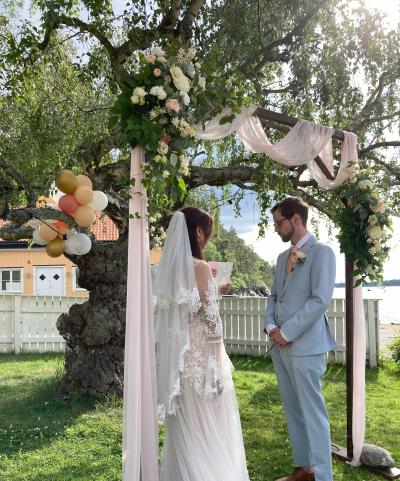 初めての夏のスウェーデン、みんなで結婚式へ♪(後半)