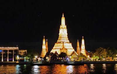 次女と行く東南アジア４泊６日【1/3：バンコク】爆音のカオサン通りとリバークルーズ