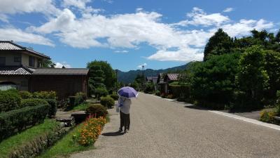 水上で避暑  たくみの里