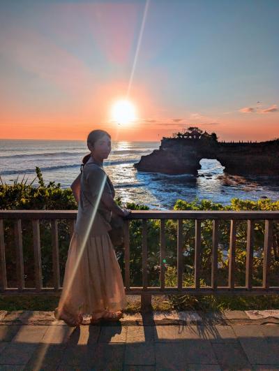 4泊6日今年も戻ってきたバリ島&ギリ島①レンタルバイクでタナロット寺院の夕日
