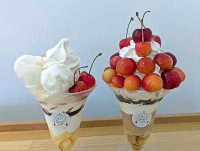 蔵王の旅〈３〉２日目は山形観光♪さくらんぼパフェを食べて山寺へ。ご当地グルメも楽しんじゃうヽ(｡ゝω･)ﾉ