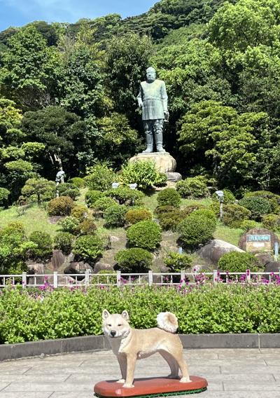 ⑬マダムの「知られざる神秘の離島　甑島列島縦断の旅3日間」という名の・・3日目の1　鹿児島市内観光（西郷隆盛像・鶴丸城・城山）
