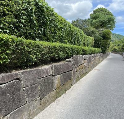 ⑭マダムの「知られざる神秘の離島　甑島列島縦断の旅3日間」という名の・・　3日目の２　知覧（自由昼食　於：桜見亭）・武家屋敷
