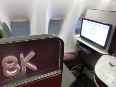 2024.9☆過密な１０日間北欧等の一人旅◆[8]QR航空でコペンハーゲン～ドーハ～クアランプール。ドーハからはQsuite.。