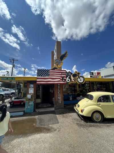 2024年8月アメリカ一人旅3:レンタカー旅1(ラスベガス~ルート66~グランドキャニオン)