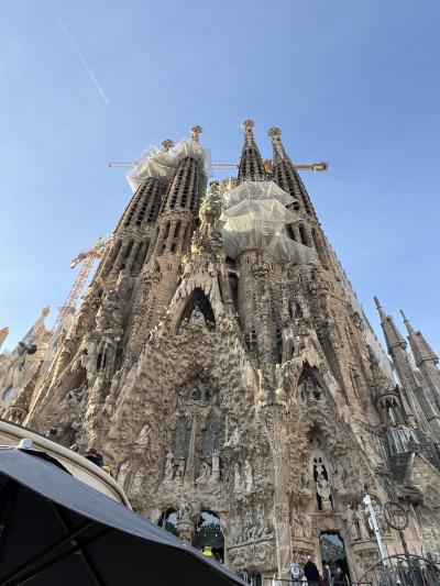 【2023年12月スペイン・バルセロナ旅行③】ついにサグラダファミリアへ