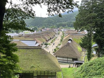 江戸時代の町並みを遺す　大内宿