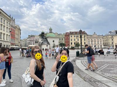 福岡発家族旅行　ロンドン、リバプール、クラクフ、ブダペスト9泊12日（クラクフ編）