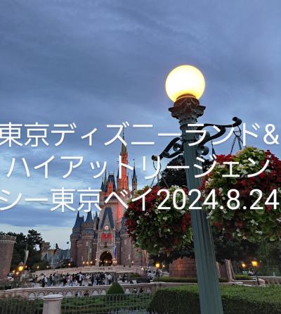 東京ディズニーランド&ハイアットリージェンシー東京ベイ宿泊2024年8月24日