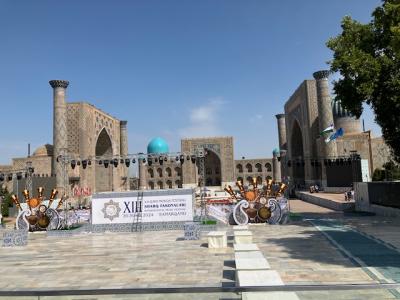ティムール朝の首都　青の都　サマルカンド