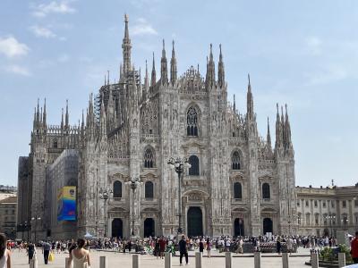 2024/8 夏旅最終日⑦初ミラノ!ドゥオーモとスフォルツェスコ城と「最後の晩餐」