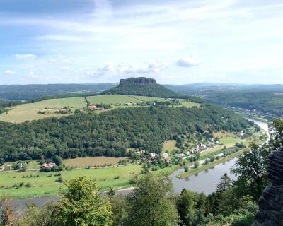 2024盛夏ベルリン･ドレスデンの旅　⑩ケーニヒシュタイン要塞とバスタイ橋