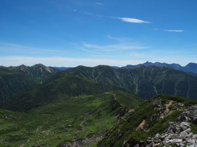 黒部五郎岳~鷲羽岳~雲ノ平 小屋泊り3泊4日の山旅