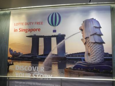 今年２回目のシンガポール　８月は経由だけでマレーシアへ